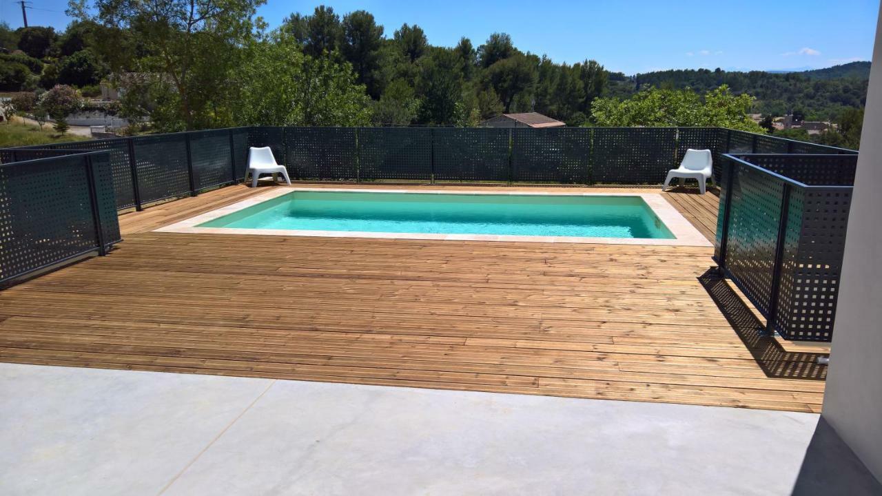 Villa Piscine Sud France Verzeille Ngoại thất bức ảnh