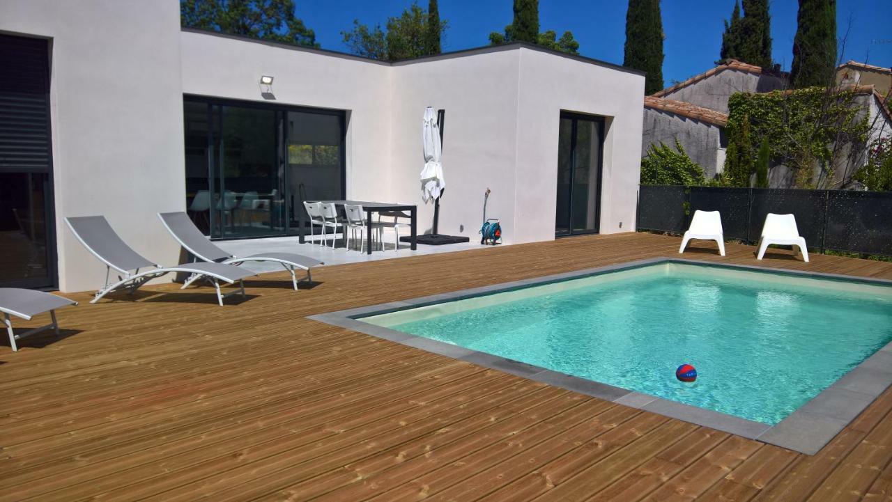 Villa Piscine Sud France Verzeille Ngoại thất bức ảnh